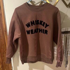 Mauve 'Whiskey Weather' Sweatshirt